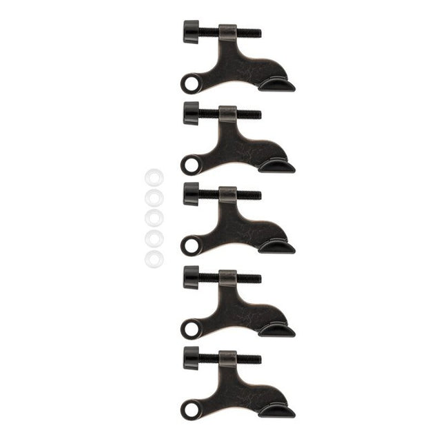 National Hardware N830-565 Hinge Pin Door Stop, 2-1/16 in Projection, Zinc, Oil-Rubbed Bronze