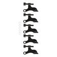 National Hardware N830-566 Hinge Pin Door Stop, 2-1/16 in Projection, Zinc, Matte