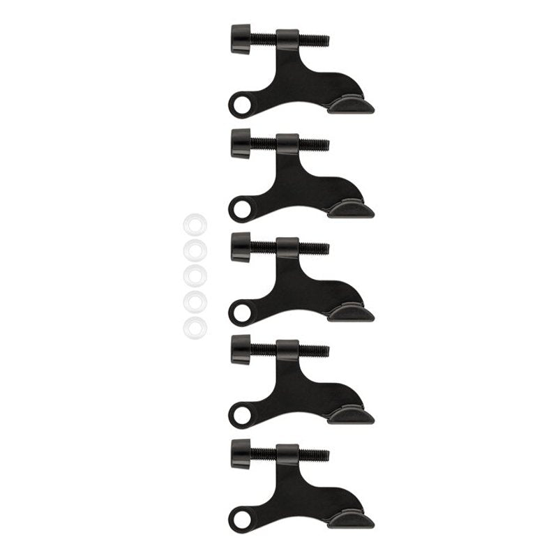 National Hardware N830-566 Hinge Pin Door Stop, 2-1/16 in Projection, Zinc, Matte