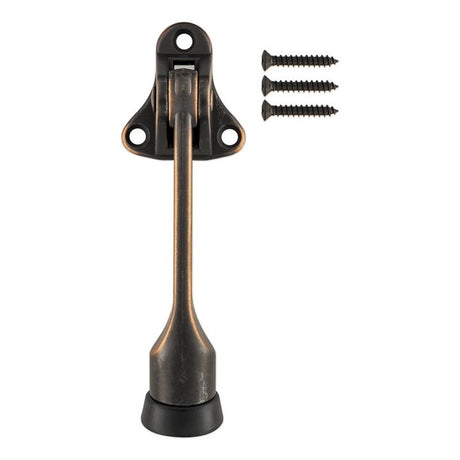 National Hardware 238 Series N830-571 Door Stop, 2-7/32 in Projection, Zinc, Oil-Rubbed Bronze