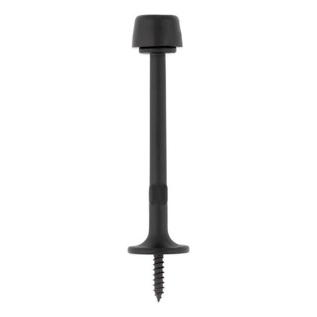 National Hardware N830-583 Rigid Door Stop, Zinc, Matte