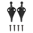 National Hardware N830-598 Coat Hook, 35 lb, Matte