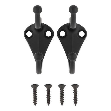 National Hardware N830-599 Coat Hook, 35 lb, Matte