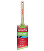 Wooster GripTech Series 5401-2.5 Paint Brush, 2-1/2 in W, Angle Brush, 2-7/8 in L Bristle, Polyester Bristle