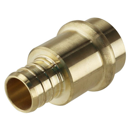 Apollo APXPR3434 Adapter, 3/4 in, PEX B Barb x Press-Fit, Brass, 200 psi Pressure