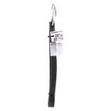 Keeper A06224Z Tarp Strap, 24 in L, EPDM, Black, S-Hook End