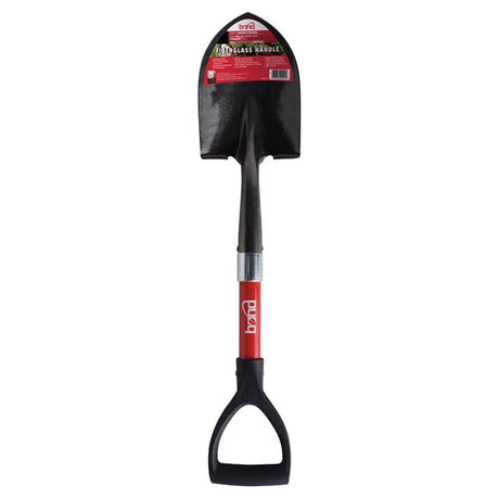 Bond 27 in. Steel Round Utility Shovel Fiberglass Handle