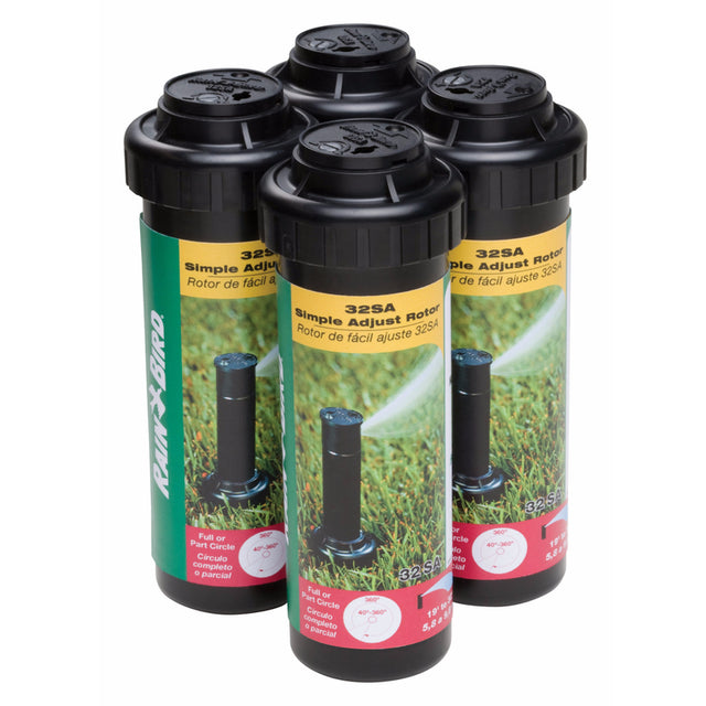 Rain Bird Adjustable Pop-Up Rotor, Pack of 4