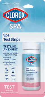 Clorox Spa 75030CSP Test Strip, 5-Test, Pack of 6