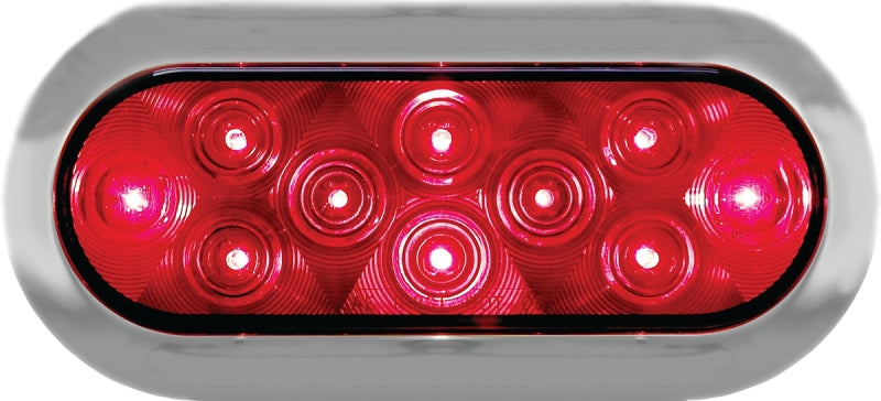 PM V423XR-4 LED Light, 12 V, 10-Lamp, Red Lamp