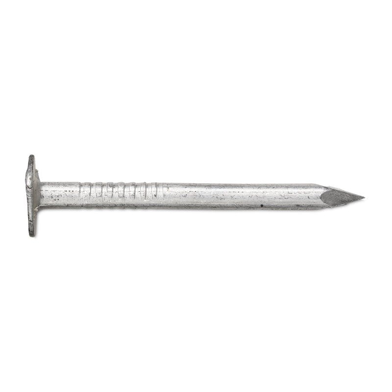ProFIT 0223098 Siding Nail, #11, 1-1/2 in L, Aluminum, Flat Head, Smooth Shank, 1 lb