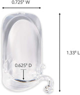 Command 17301CLRAW-ES Rope Light Clip, Plastic, Clear