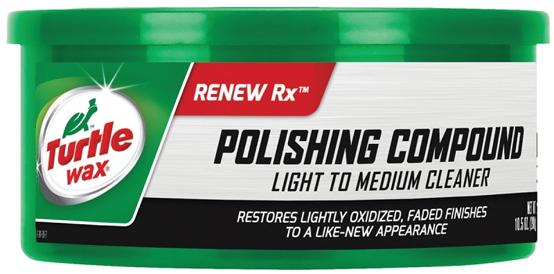 Turtle Wax T-241A Polishing Compound, 10.5 oz, White