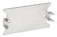 Southwire SP-3-UPC Hammer Protection Plate, 3 in L, 1-1/2 in W, 1/16 in Thick, Steel, Galvanized