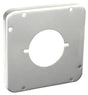 Southwire 72C44-UPC Box Cover, 4-3/4 in W, Square, 1-Gang, Steel, Galvanized
