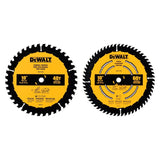 DEWALT DWA110CMB Series Circular Saw Blade Set, Specifications: 5/8 in Arbor Size, 0.094 in Kerf, 60 Teeth, Carbide
