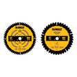 DEWALT DWA112CMB Series Circular Saw Blade Set, Specifications: 1 in Arbor Size, 0.098 in Kerf, 40 Teeth, Carbide, 2/PK