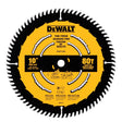 DEWALT DWA11080 Circular Saw Blade, 10 in Dia, 1 in Arbor, 80-Teeth, Carbide Cutting Edge, Applicable Materials: Wood