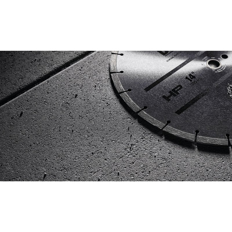 DEWALT DW47410 General-Purpose Blade, 14 in Dia, 1 in Arbor, Segmented Rim