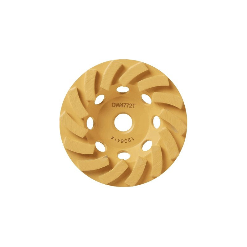 DEWALT XP Series DW4772T Cup Grinding Wheel, 4 in Dia, 1-3/16 in Thick, 5/8-11 Arbor, Diamond Abrasive