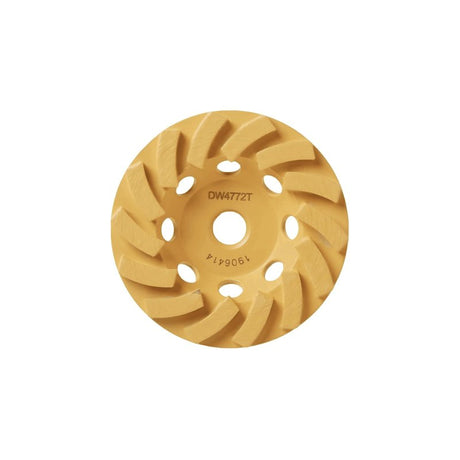 DEWALT XP Series DW4772T Cup Grinding Wheel, 4 in Dia, 1-3/16 in Thick, 5/8-11 Arbor, Diamond Abrasive