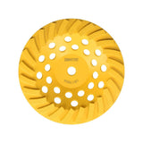 DEWALT XP Series DW4773T Cup Grinding Wheel, 7 in Dia, 1 in Thick, 5/8-11 Arbor, Medium, Diamond Abrasive