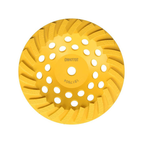 DEWALT XP Series DW4773T Cup Grinding Wheel, 7 in Dia, 1 in Thick, 5/8-11 Arbor, Medium, Diamond Abrasive