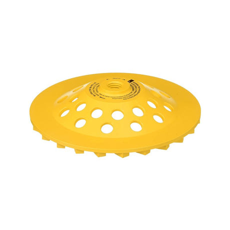 DEWALT XP Series DW4773T Cup Grinding Wheel, 7 in Dia, 1 in Thick, 5/8-11 Arbor, Medium, Diamond Abrasive