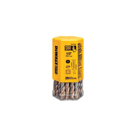 DEWALT DW5427B25 Drill Bit, 3/8 in Dia, 6 in OAL, Helix Flute, 2-Flute, SDS Plus Shank