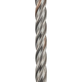 DEWALT DW5437B25 Drill Bit, 1/2 in Dia, 6 in OAL, Helix Flute, 2-Flute, SDS Plus Shank