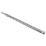 DEWALT DW5456 Drill Bit, 3/4 in Dia, 18 in OAL, Helix Flute, 4-Flute, 25/64 in Dia Shank, SDS Plus Shank