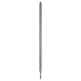 DEWALT DW5457 Drill Bit, 3/4 in Dia, 24 in OAL, Helix Flute, 4-Flute, 25/64 in Dia Shank, SDS Plus Shank