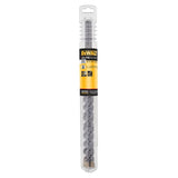 DEWALT DW5821 Drill Bit, 1-1/8 in Dia, 10 in OAL, Helix Flute, 4-Flute, SDS Max Shank