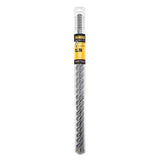 DEWALT ELITE Series DW5827 Drill Bit, 1-3/8 in Dia, 22-1/2 in OAL, High Impact 4 Cutter, SDS Max Shank