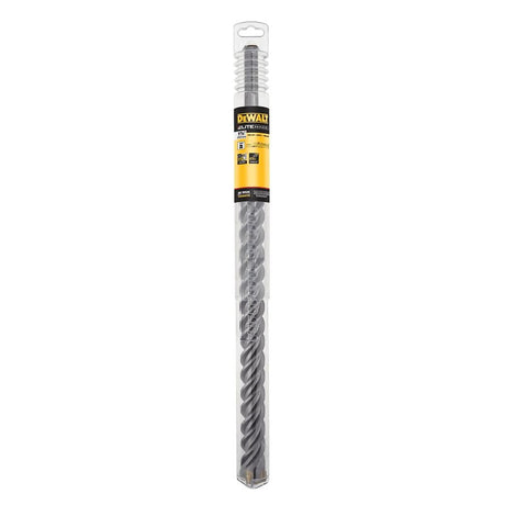 DEWALT ELITE Series DW5827 Drill Bit, 1-3/8 in Dia, 22-1/2 in OAL, High Impact 4 Cutter, SDS Max Shank