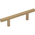 KasaWare K2943SBZ-2 Bar Cabinet Pull, 5.35 in L Handle, 1-3/8 in H Handle, 1-3/8 in Projection, Steel, Satin Bronze