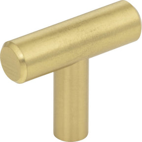 KasaWare K294BG-10 Bar T-Knob, 1-3/8 in Projection, Steel, Brushed Gold