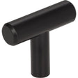 KasaWare K294MB-4 Cabinet Knob, 1-1/8 in Projection, Steel, Matte Black