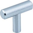 KasaWare K294SN-10 Cabinet Knob, 1-3/8 in Projection, 1-9/16 in L, Steel, Satin Nickel, 10/PK