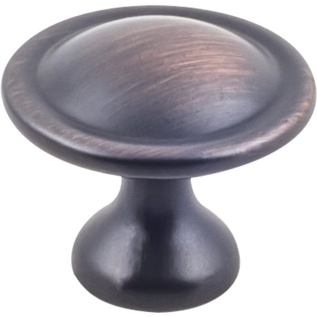 Hardware Resources K413BORB-4 Cabinet Knob, Traditional, Zinc, Brushed Oil-Rubbed Bronze, 4/PK