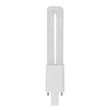 Feit Electric BPPL9/827/LEDG2/HDRP LED Bulb, Twin Tube, PL Lamp, G23 Lamp Base, Soft White Light, 2700 K Color Temp
