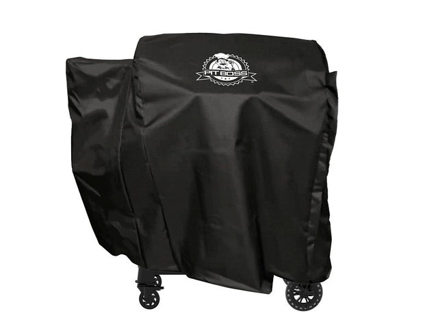 Pit Boss 40455 Grill Cover, 52 in W, 28 in D, 46 in H, Polyester/PVC