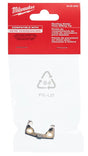 Milwaukee M18 FUEL 48-08-2909 Nailer Vinyl Siding Tip, Vinyl, For: M18 FUEL 2909-20 Coil Roofing Nailer