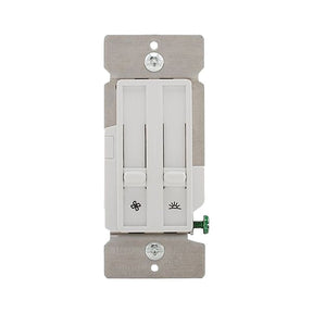 Eaton SDC15-W Dimmer and Fan Speed Controller, 1 -Pole, 120 V, White
