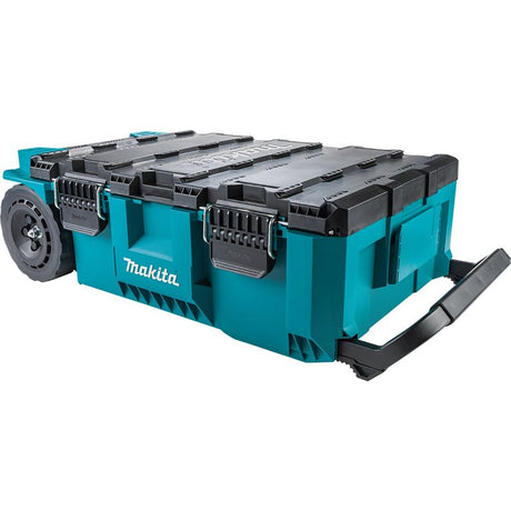 Makita T-90009 Rolling Tool Chest, 250 lb, 19.09 in OAW, 8.51 in OAH, 30.07 in OAD, Copolymer/Plastic/Resin, Teal