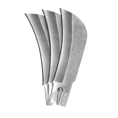 Klein Tools 44219 Replacement Blade, 3-1/4 in L, Stainless Steel, Hawkbill Edge