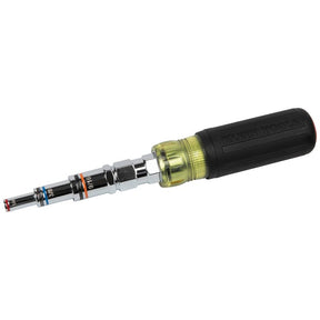 Klein Tools 32809MAG 9-in-1 Pass Through Multi-Nut Driver, 1/4, 3/16, 5/16, 11/32, 3/8, 7/16, 9/16, 1/2, 3/4 in Drive