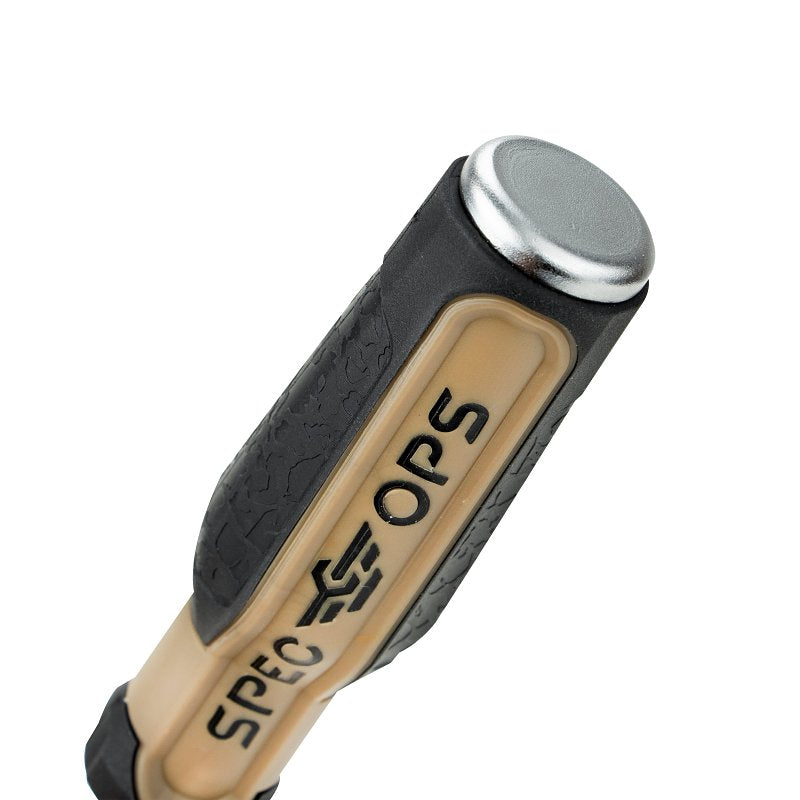 Spec Ops SPEC-C1-34 Bevel Edge Chisel, 3/4 in Tip, 9-1/8 in OAL, HCS Blade, Shock-Absorbing Handle