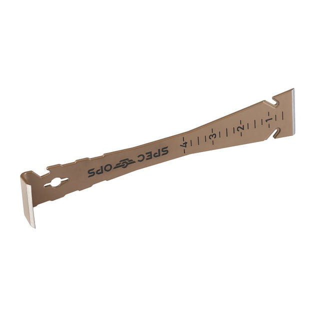 Spec Ops SPEC-D9TRIM-PDQ Trim Bar, 9-1/2 in L, HCS, Black/Flat Dark Earth, Pack of 12