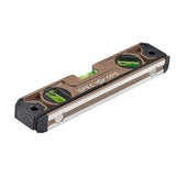 Spec Ops SPEC-TLEVEL Torpedo Level, 10 in L, 3-Vial, Magnetic, Aluminum, Black/Flat Dark Earth